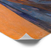 Edvard Munch - Dood in de Sickroom v2 Poster (Hoek)