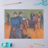 Edvard Munch - Dood in de Sickroom v2 Tissuepapier (Craft)