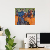 Edvard Munch - Dood in de ziekenkamer v2 Poster (Thuiskantoor)