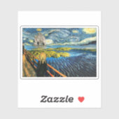 Edvard Munch - Edvard ontmoet Vincent Sticker (Vel)