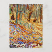 Edvard Munch - Elm Forest in het voorjaar Briefkaart (Voorkant)