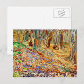 Edvard Munch - Elm Forest in het voorjaar Briefkaart (Voorkant / Achterkant)