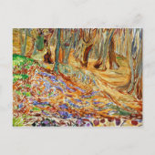 Edvard Munch - Elm Forest in het voorjaar Briefkaart (Voorkant)