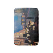 Edvard Munch - Evening op Karl Johan Street Badmat (Voorkant Verticaal)