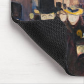 Edvard Munch - Evening op Karl Johan Street Muismat (Hoek)