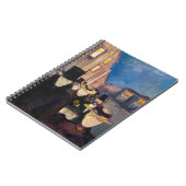 Edvard Munch - Evening op Karl Johan Street Notitieboek (Linkerzijde)