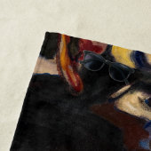 Edvard Munch - Evening op Karl Johan Street Strandlaken (In situ)