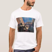 Edvard Munch - Evening op Karl Johan Street T-shirt (Voorkant)