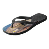 Edvard Munch - Evening op Karl Johan Street Teenslippers (Schuin)