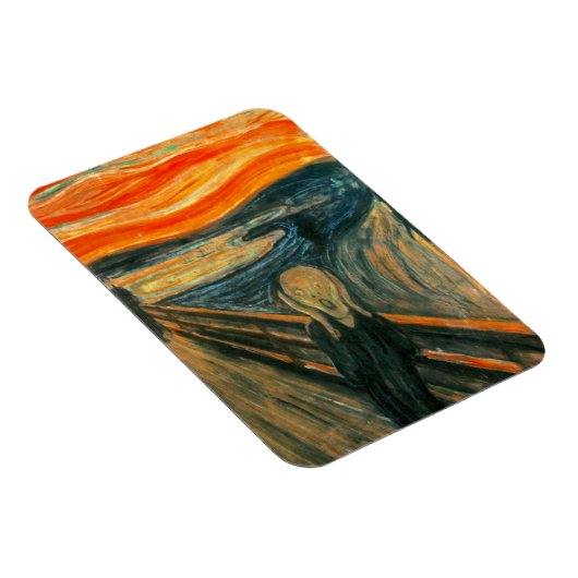 EDVARD MUNCH - Het beeldscherm van 1893 Magneet (Rechterzijde)