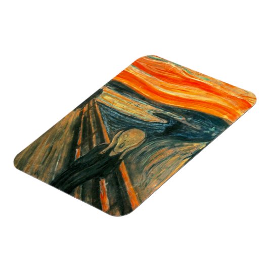 EDVARD MUNCH - Het beeldscherm van 1893 Magneet (Linkerzijde)