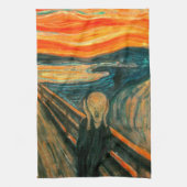 EDVARD MUNCH - Het beeldscherm van 1893 Theedoek (Verticaal)