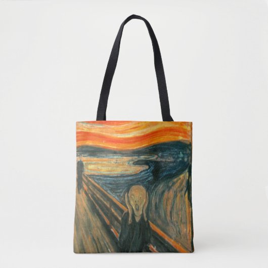 EDVARD MUNCH - Het beeldscherm van 1893 Tote Bag (Voorkant)