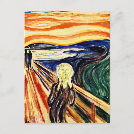Edvard Munch het scherm Briefkaart (Voorkant)