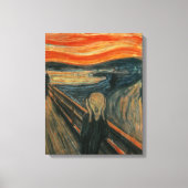 Edvard Munch - Het scherm Canvas Afdruk (Voorkant)