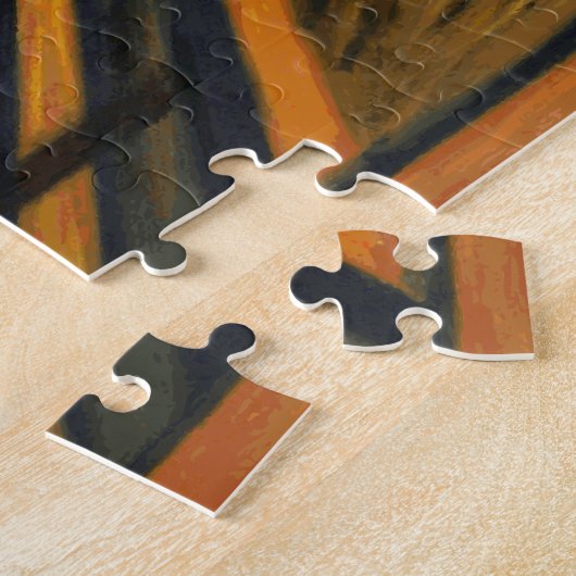 Edvard Munch - Het scherm dat ik 50 keer Legpuzzel (Zijkant)