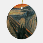 Edvard Munch - Het scherm Keramisch Ornament (Links)