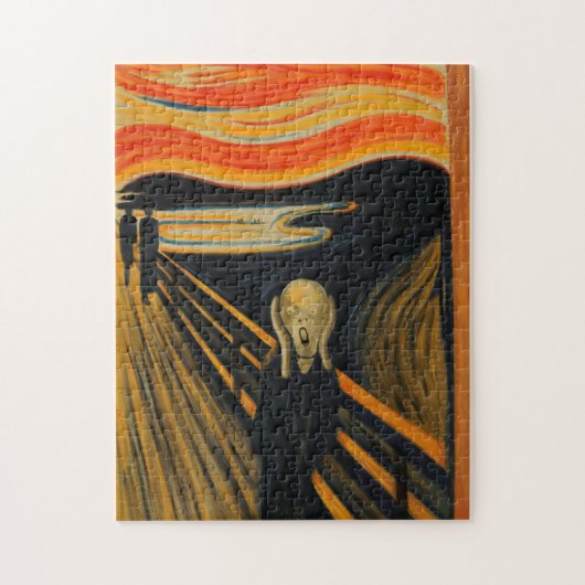 Edvard Munch - Het scherm Legpuzzel (Verticaal)
