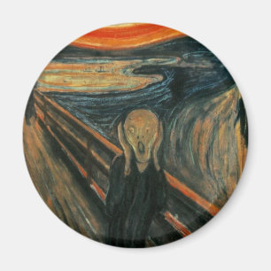 Edvard Munch - Het scherm Magneet
