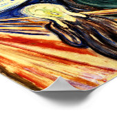 Edvard Munch het scherm Poster (Hoek)