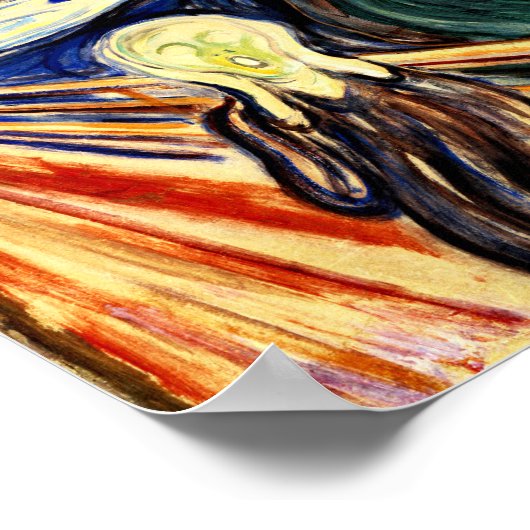 Edvard Munch het scherm Poster (Hoek)