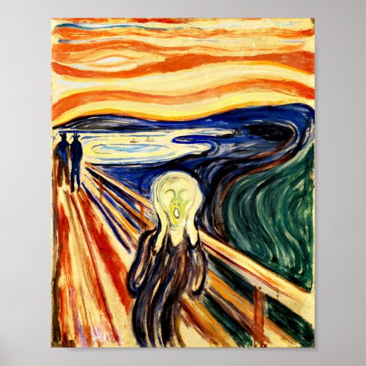 Edvard Munch het scherm Poster (Voorkant)