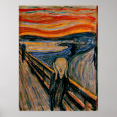 Edvard Munch - Het scherm Poster (Voorkant)