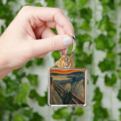 Edvard Munch - Het scherm Sleutelhanger (Hand)