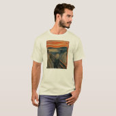 Edvard Munch - Het scherm T-shirt (Voorkant volledig)