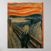 Edvard Munch het schermschilderen Poster (Voorkant)