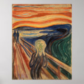 Edvard Munch het schermschilderen Poster (Voorkant)