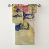 Edvard Munch - Het sprookjesbos Bad Handdoek (Insitu)