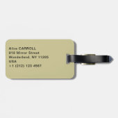 Edvard Munch - Het sprookjesbos Bagagelabel (Achterkant horizontaal)