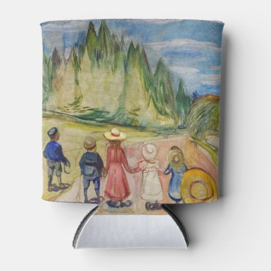 Edvard Munch - Het sprookjesbos Blikjeskoeler (Voorkant)