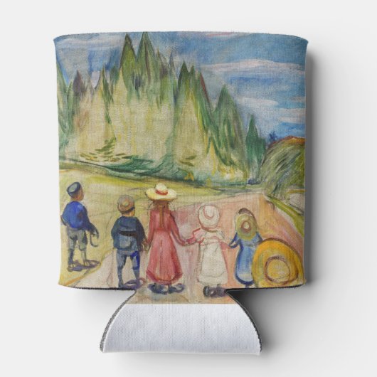 Edvard Munch - Het sprookjesbos Blikjeskoeler (Achterkant)