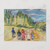 Edvard Munch - Het sprookjesbos Briefkaart (Voorkant)