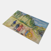 Edvard Munch - Het sprookjesbos Deurmat (Schuin)