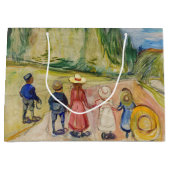 Edvard Munch - Het sprookjesbos Groot Cadeauzakje (Voorkant)