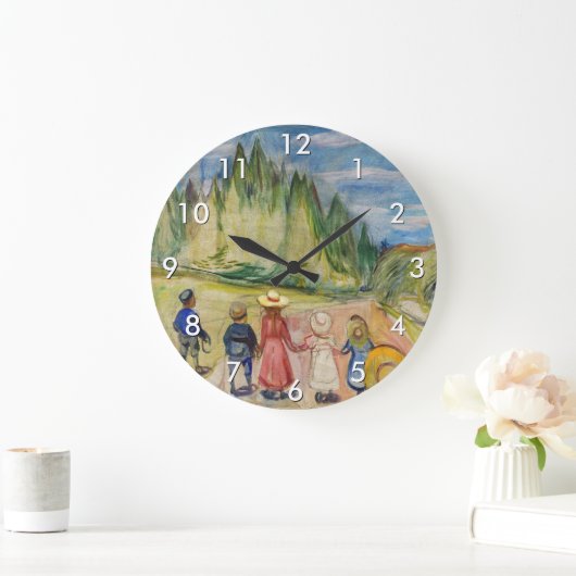 Edvard Munch - Het sprookjesbos Grote Klok (Huis)