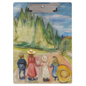 Edvard Munch - Het sprookjesbos Klembord (Voorkant)