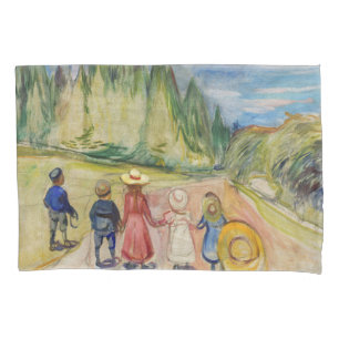 Edvard Munch - Het sprookjesbos Kussensloop