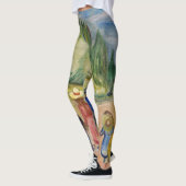 Edvard Munch - Het sprookjesbos Leggings (Links)