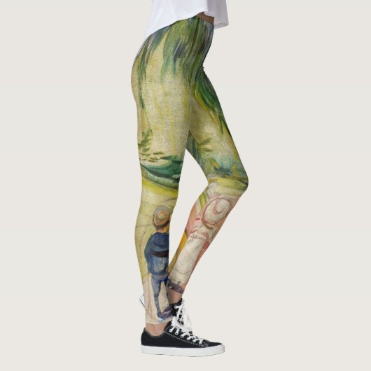 Edvard Munch - Het sprookjesbos Leggings (Rechts)