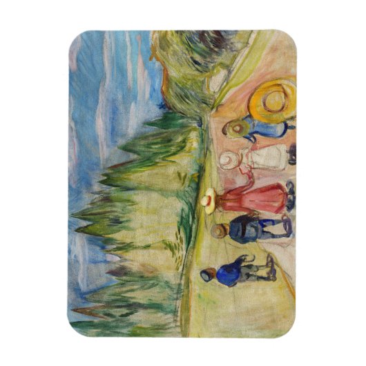 Edvard Munch - Het sprookjesbos Magneet (Verticaal)