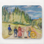 Edvard Munch - Het sprookjesbos Muismat (Voorkant)