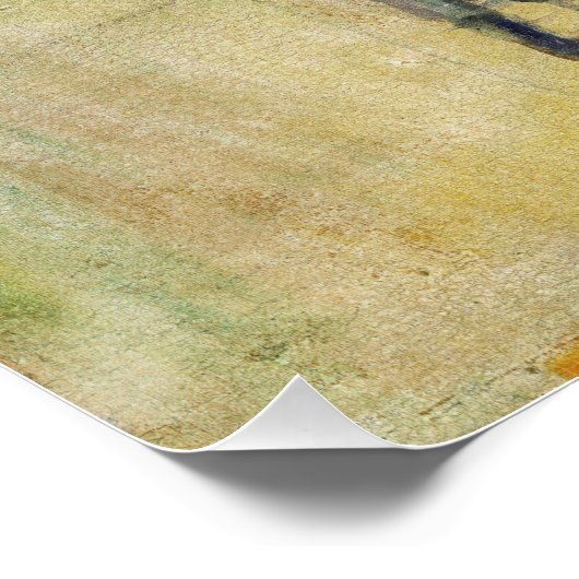 Edvard Munch - Het sprookjesbos Perfect Poster (Hoek)