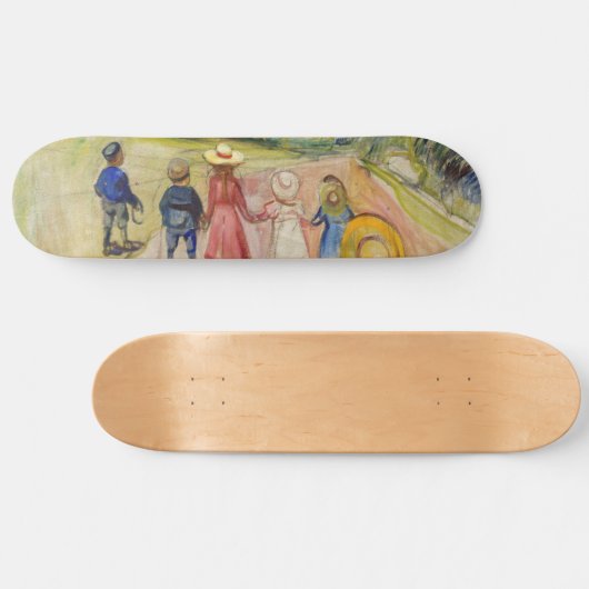 Edvard Munch - Het sprookjesbos Persoonlijk Skateboard (Horizontaal)