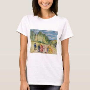 Edvard Munch - Het sprookjesbos T-shirt
