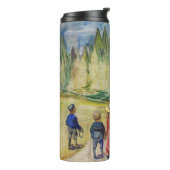 Edvard Munch - Het sprookjesbos Thermosbeker (Gedraaid links)