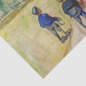 Edvard Munch - Het sprookjesbos Tissuepapier (Detail)